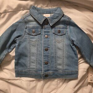 Brand new 12 months baby jean denim  jacket cat and jack